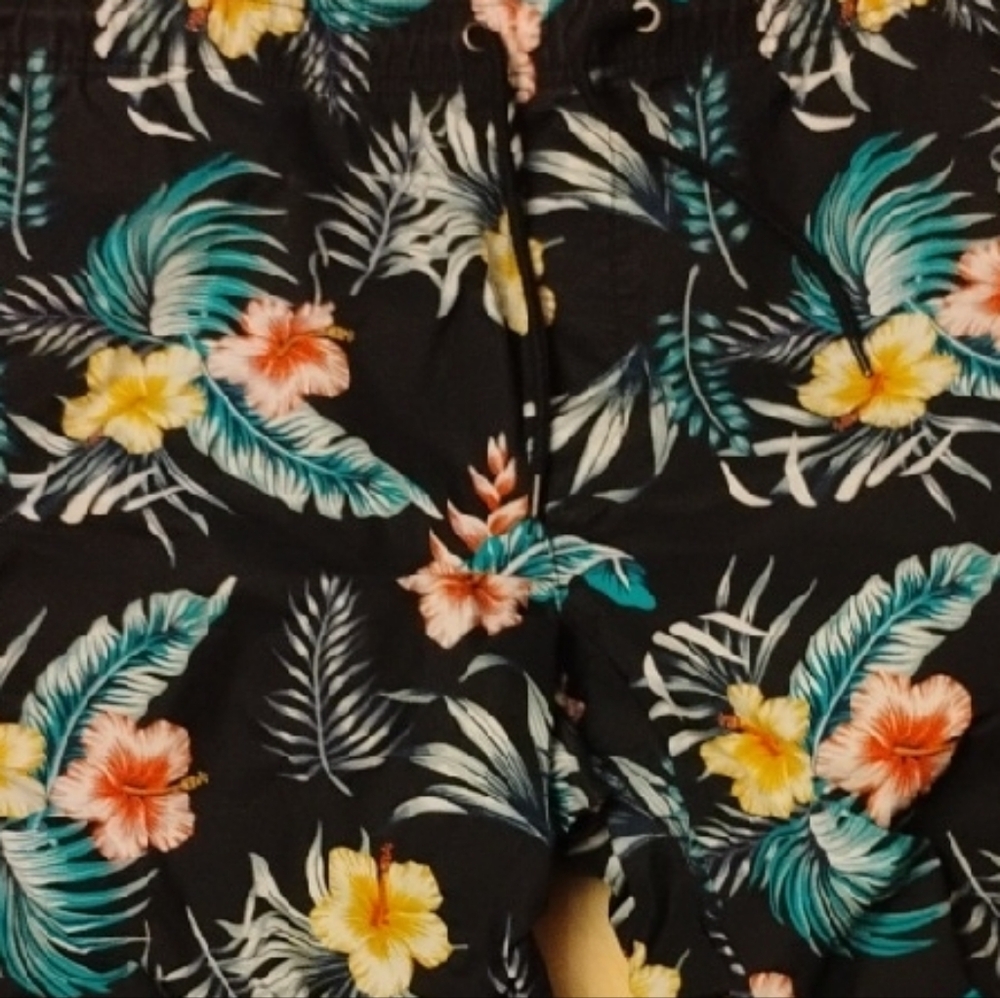 George Black Floral Women's Cargo Shorts